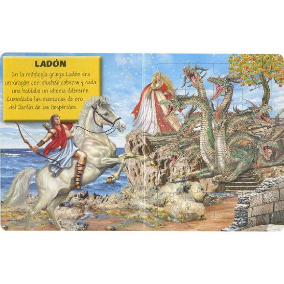 SERES MITOLOGICOS LIBRO PUZZLE - Imagen 2
