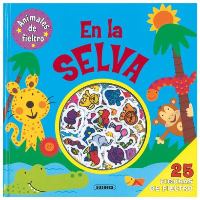 EN LA SELVA ANIMALES DE FIELTRO