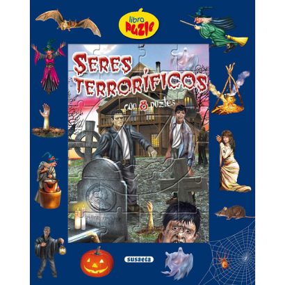 SERES TERRORIFICOS LIBRO PUZLE