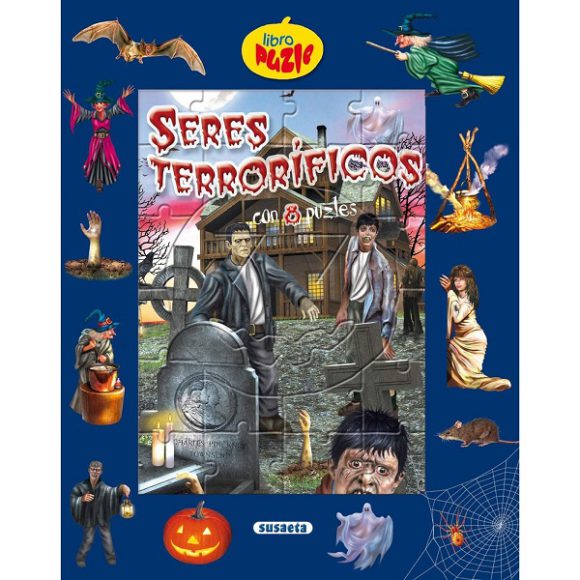 SERES TERRORIFICOS LIBRO PUZLE
