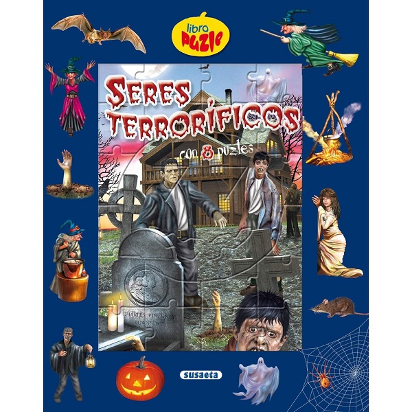 SERES TERRORIFICOS LIBRO PUZLE