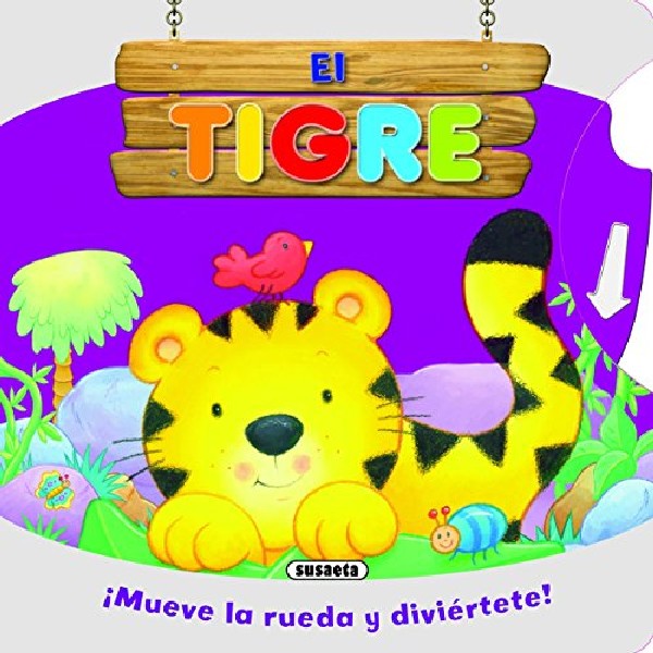 TIGRE MUEVE LA RUEDA Y DIVIERTETE