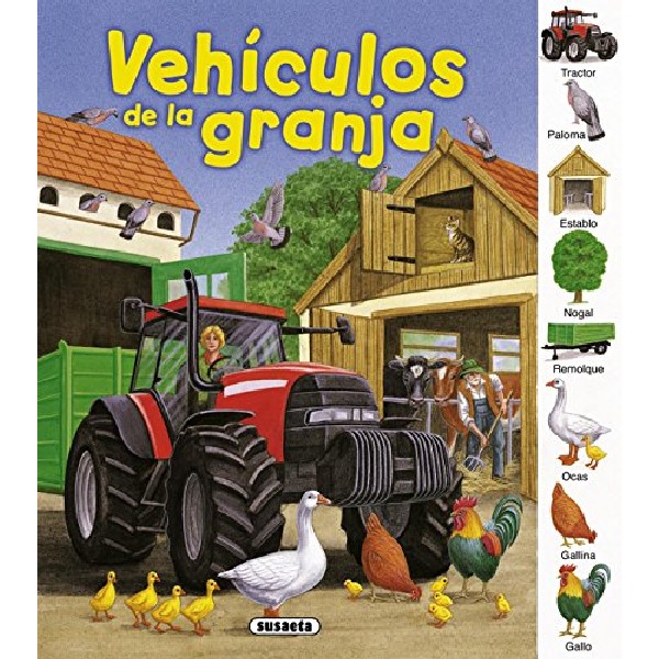 VEHICULOS DE LA GRANJA COLECCION BUSCA Y APRENDE