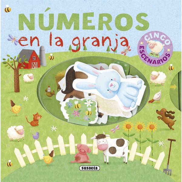 NUMEROS EN LA GRANJA COL CINCO ESCENARIOS