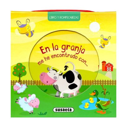 EN LA GRANJA ME HE ENCONTRADO CON (LIBRO + CUBOS)