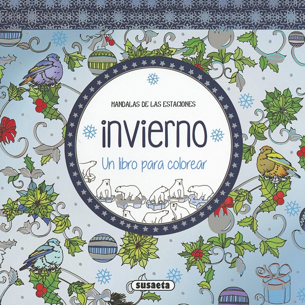 INVIERNO MANDALAS DE LAS ESTACIONES