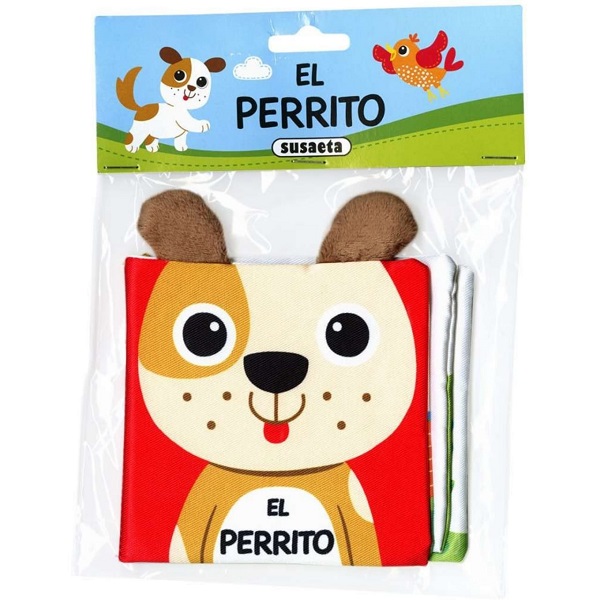 PERRITO LIBRO CON MORDEDOR