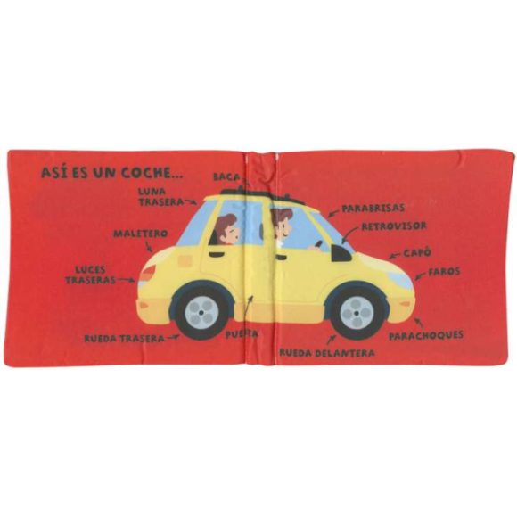 COCHES (MI PRIMER LIBRO DE TELA) - Imagen 2