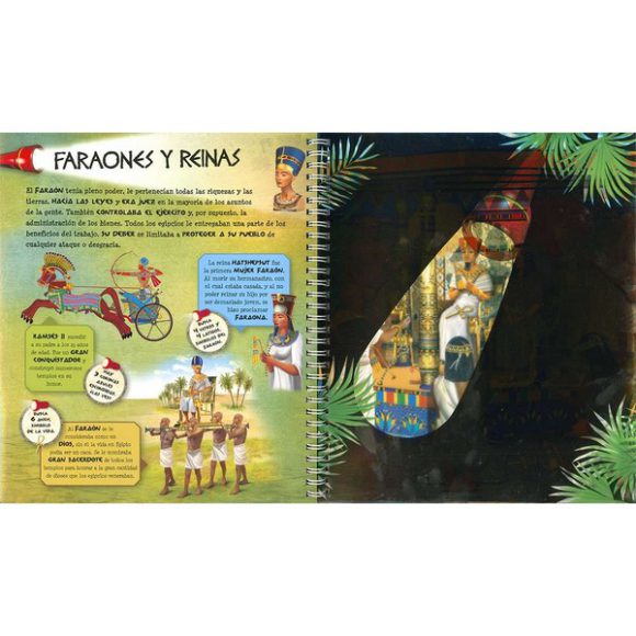 ANTIGUO EGIPTO LIBRO LINTERNA - Imagen 2