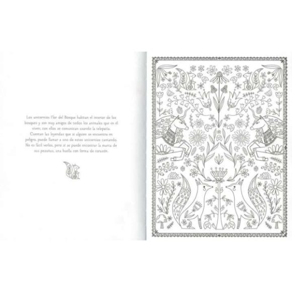 SOCIEDAD DE LOS UNICORNIOS MAGICOS. LIBRO PARA COLOREAR - Imagen 2
