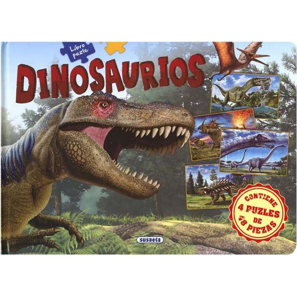 DINOSAURIOS LIBRO PUZLE