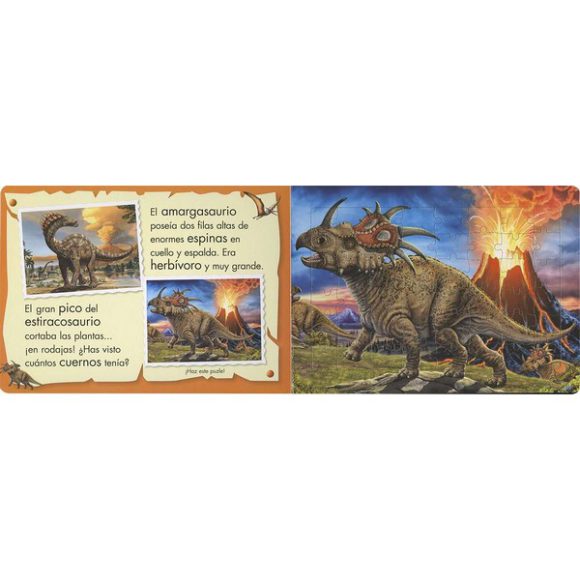 DINOSAURIOS LIBRO PUZLE - Imagen 3