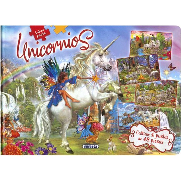 UNICORNIOS LIBRO PUZLE