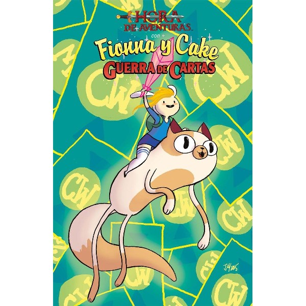 HORA DE AVENTURAS CON FIONNA Y CAKE GUERRA DE CARTAS