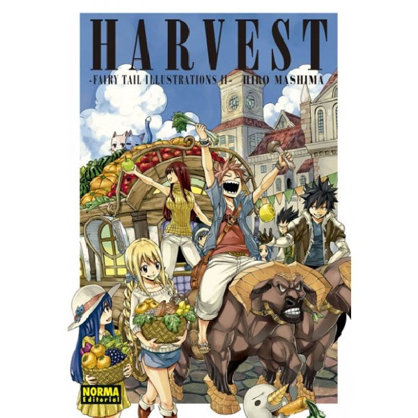 HARVEST FAIRY TAIL ILUSTRATIONS
