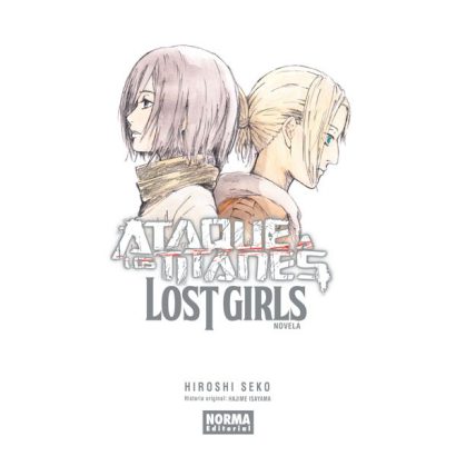 ATAQUE A LOS TITANES LOST GIRLS (NOVELA)