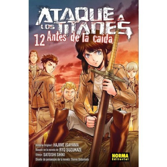 ATAQUE A LOS TITANES ANTES DE LA CAIDA 12