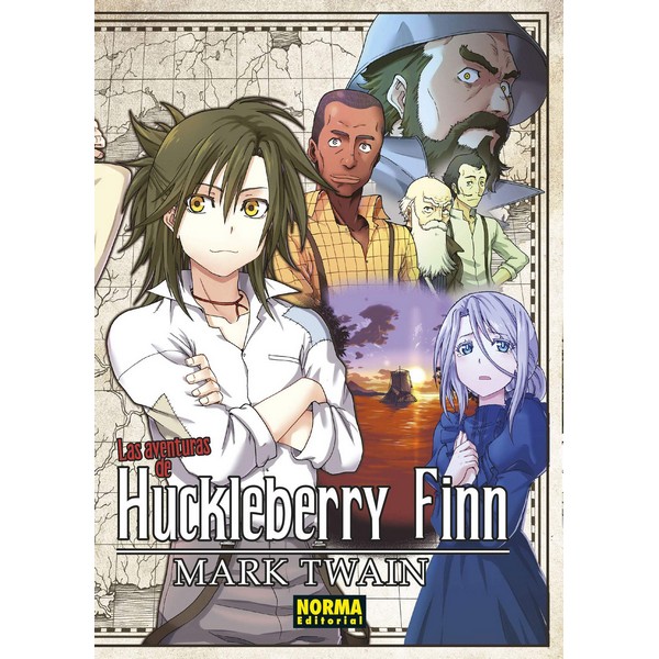 AVENTURAS DE HUCKLEBERRY FINN (CLASICOS MANGA)