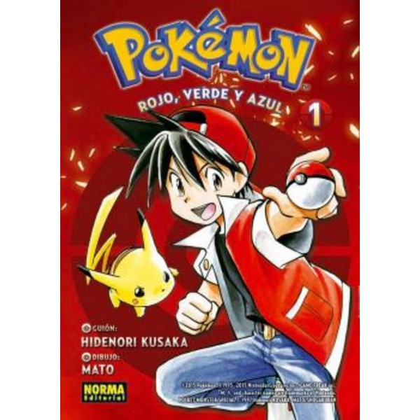 POKEMON 01 ROJO, VERDE Y AZUL 01