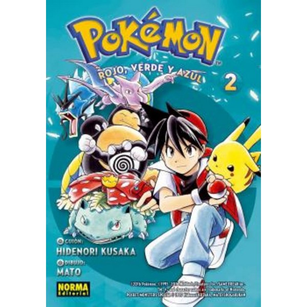 POKEMON 02 ROJO, VERDE Y AZUL 02
