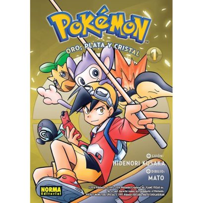 POKEMON 05 ORO PLATA Y CRISTAL 01 (REEDICION)