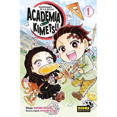 GUARDIANES DE LA NOCHE: ACADEMIA KIMETSU 01