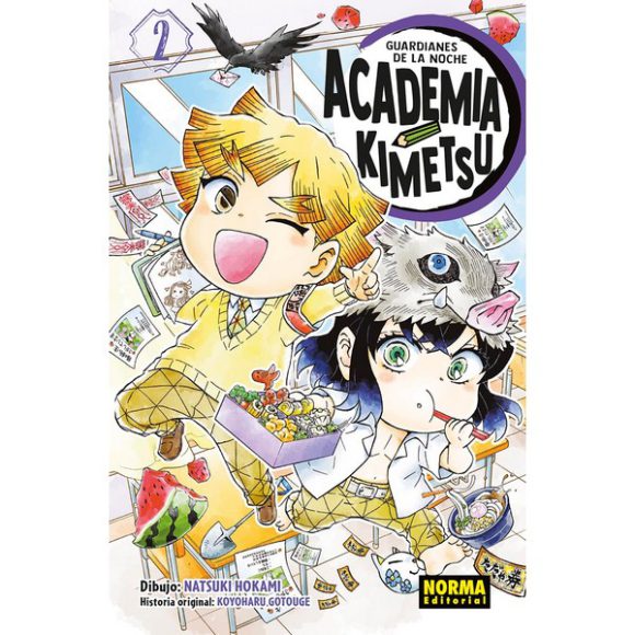 GUARDIANES DE LA NOCHE: ACADEMIA KIMETSU 02