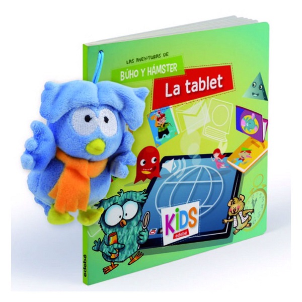 AVENTURAS DE BUHO Y HAMSTER LA TABLET INCLUYE MUÑECO DE TELA