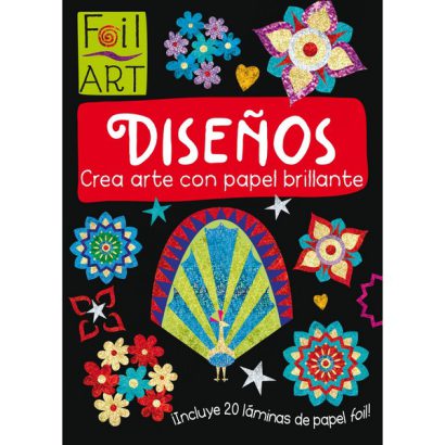 DISEÑOS CREA ARTE CON PAPEL BRILLANTE