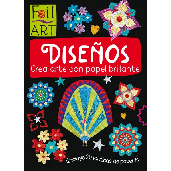 DISEÑOS CREA ARTE CON PAPEL BRILLANTE