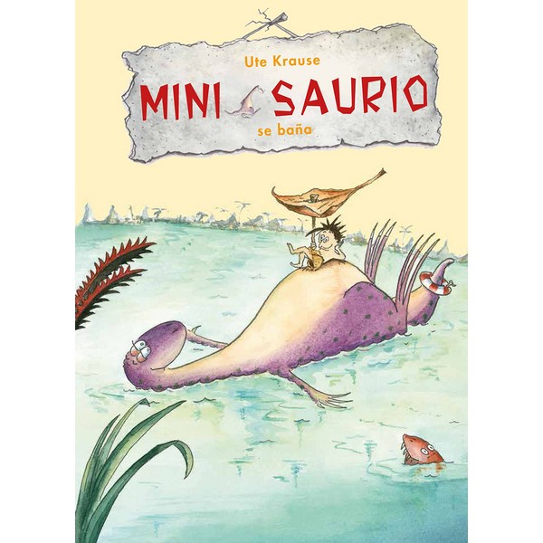 MINI SAURIO SE BAÑA