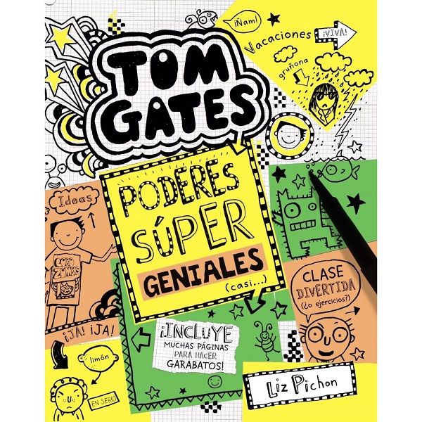 TOM GATES PODERES SUPER GENIALES CASI TOMO 10
