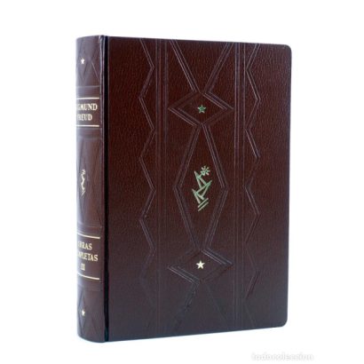 SIGMUND FREUD OBRAS COMPLETAS III NUEVA EDICION