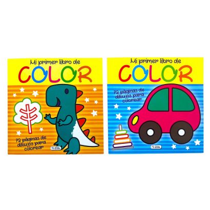 MI PRIMER LIBRO DE COLOR (PACKx2)