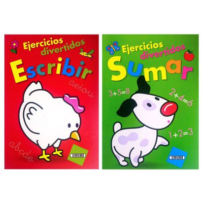 COLECCION EJERCICIOS DIVERTIDOS (PACKx2)