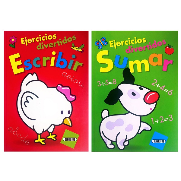 COLECCION EJERCICIOS DIVERTIDOS (PACKx2)