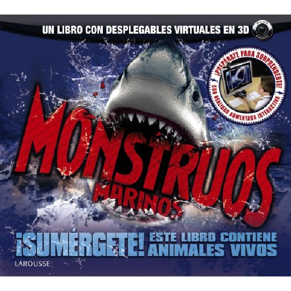 MONSTRUOS MARINOS CON CD