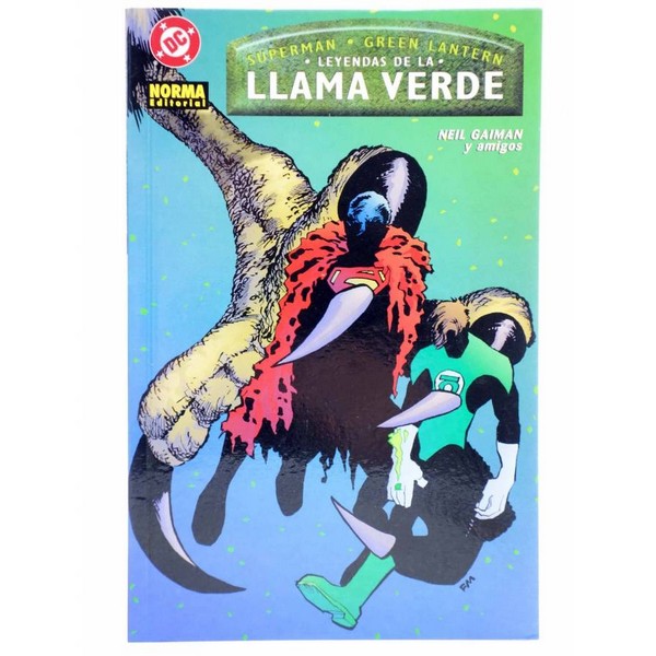SUPERMAN/ GREEN LANTER LEYENDAS DE LA LLAMA VERDE