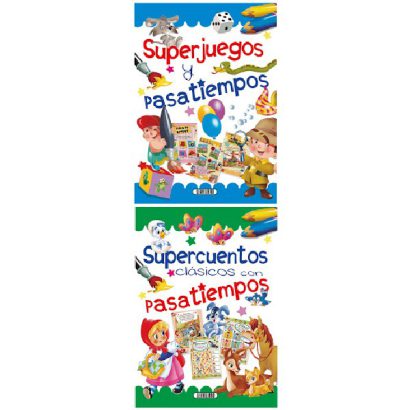 SUPERCUENTOS Y PASATIEMPOS 2 TIT (SUPERCUENTOSVARIOS AUTORESSUPERJUEGOS)