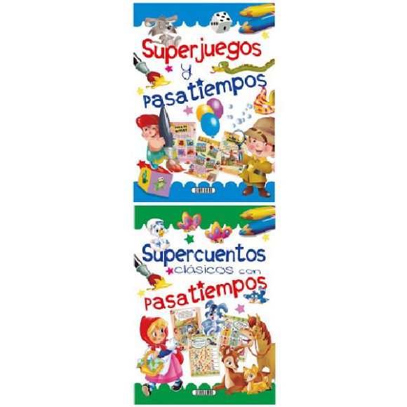 SUPERCUENTOS Y PASATIEMPOS 2 TIT (SUPERCUENTOSVARIOS AUTORESSUPERJUEGOS)