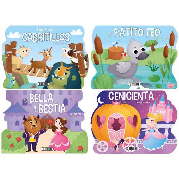 CUENTOS CLASICOS POP UP 4 TIT.