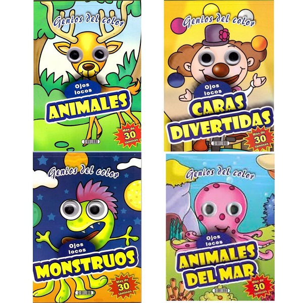 COLECCION GENIOS DEL COLOR 4 TITULOS