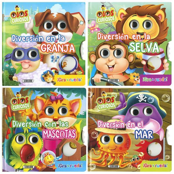COLECCION OJOS CURIOSOS 4 TITULOS