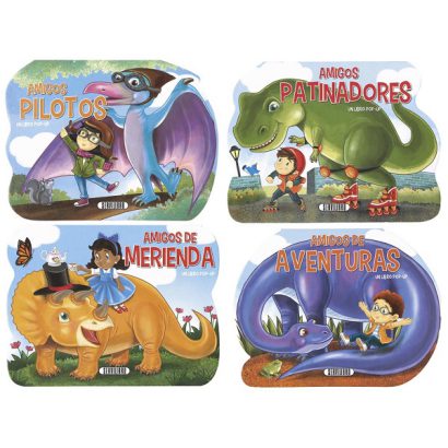 Dino Pop Up (4 titulos)