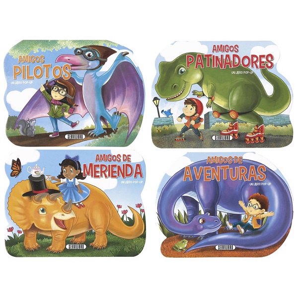Dino Pop Up (4 titulos)