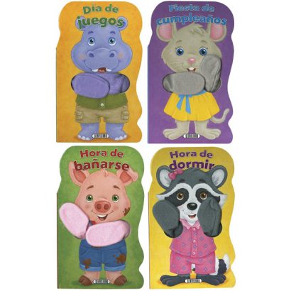 MARIONETA ANIMAL COLECCION 4 TITULOS