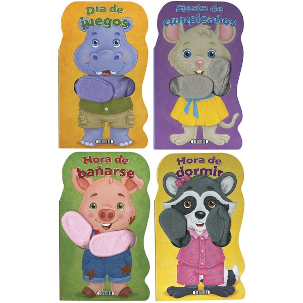 MARIONETA ANIMAL COLECCION 4 TITULOS
