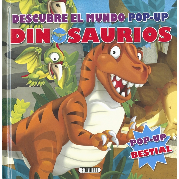DINOSAURIOS DESCUBRE EL MUNDO POP UP TD