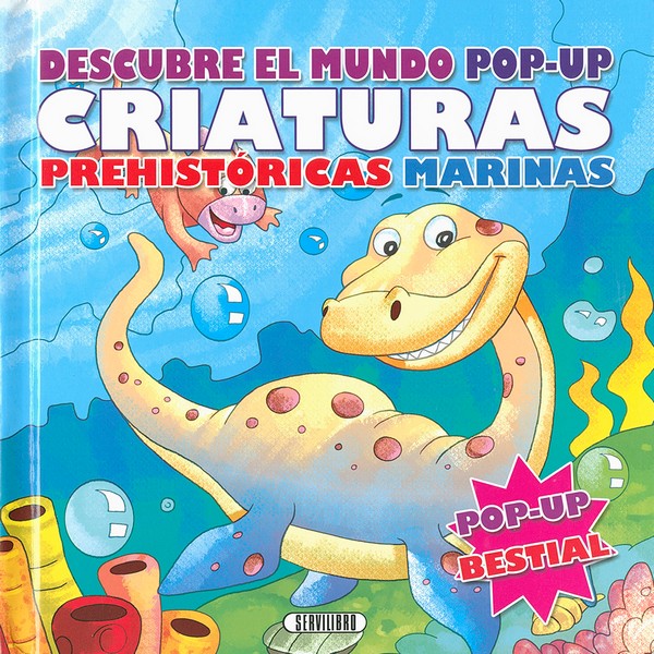 CRIATURAS PREHISTORICAS MARINAS POP UP TD