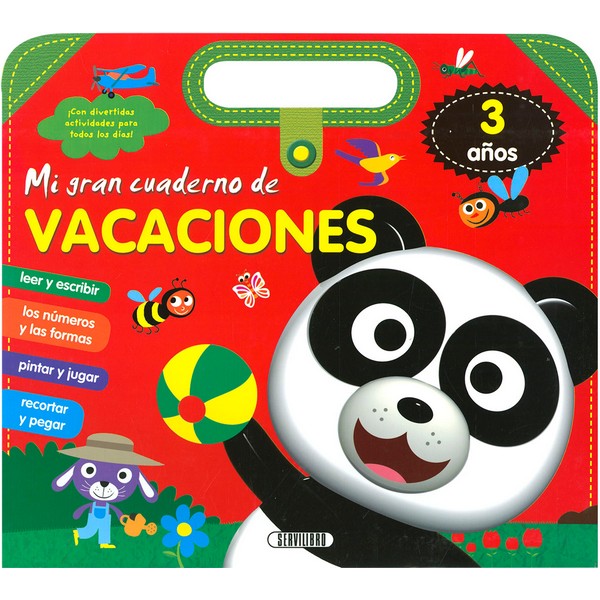 MI GRAN CUADERNO DE VACACIONES - 3 AÑOS